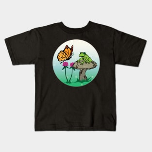Frog and Butterfly Kids T-Shirt